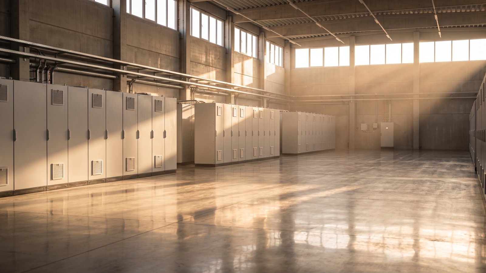 Batteriehalle